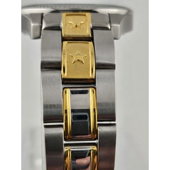 Montana Silversmiths Rare Diamond Horseshoe Dial Date Watch New Battery Running - Picture 6 of 12